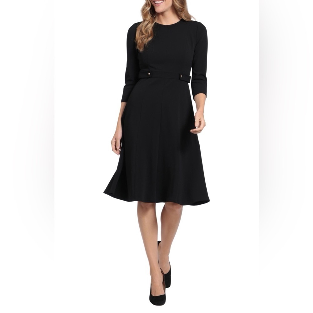 Seamed Midi Dress
London Times